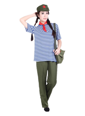 儿童雷锋精神六一表演服演出服装