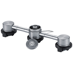 柯曼卡式燃料仓三供一扁气炉头长气罐转接头户外炉具煤气灶配件