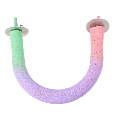 鹦鹉站杆解闷鸟站架树脂笼内装饰