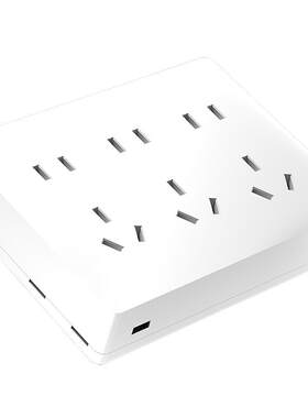 国际电工家用白色明装开关插座
