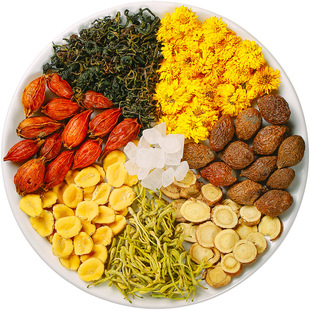 胖大海罗汉果咽炎茶包菊花茶润喉养护肺嗓清润肺止化咳痰养生花茶