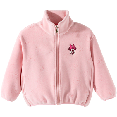 迪士尼童装儿童奥粒绒外套男童抓绒卫衣女童中大童摇粒绒秋装2026