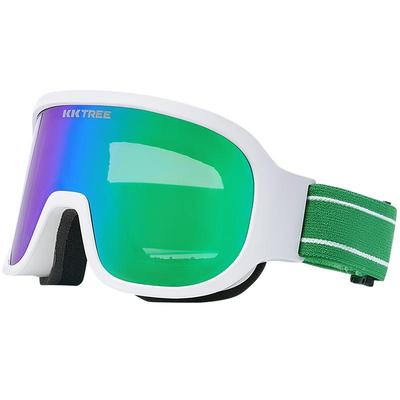 KK树防紫外线儿童滑雪镜大视野