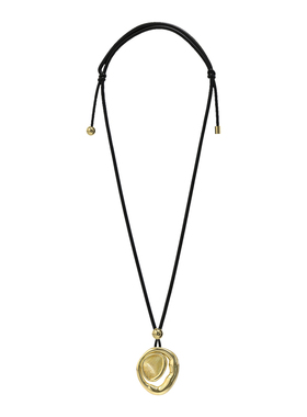 JUUNNGLE洲谷缚光镂空项链男小众原创轻奢高级感吊坠饰品毛衣链潮