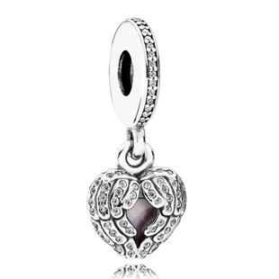 香港直邮Pandora潘多拉吊饰天使的翅膀饰品出行简约791737CZ