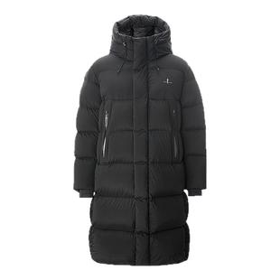 【波兰鹅绒】比音勒芬2025冬新款男女同款高充绒量保暖长款羽绒服