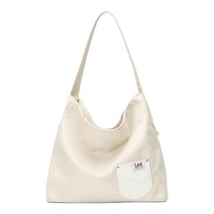 Lee托特包女大学生电脑包大容量单肩包休闲日常上班通勤包hobo包