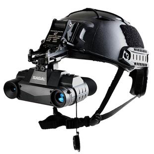 萨伽头戴数码红外线夜视仪望远镜战术头盔夜间红外夜视非热成像仪