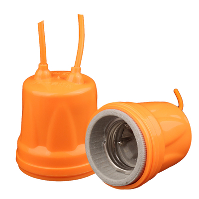 保温灯防水灯口E27小三通灯头