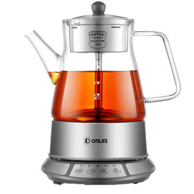 鸣盏煮茶器黑普洱蒸汽电热水壶