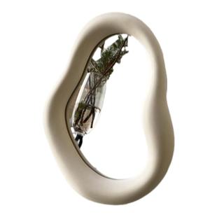 CMYD 海风不散玫瑰月色难舍皎皎 原创小众耳朵造型镜子桌面化妆镜