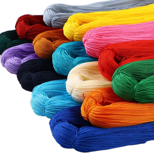 冰丝线钩针线手工勾线水杯套专用编织毛线升级版空心线亮丝线1mm