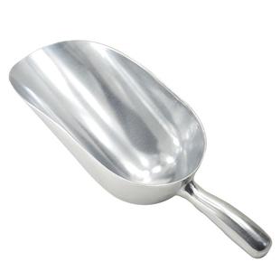 加厚不锈钢饲料铲瓢猪加料铲鸡鸭鹅投料勺家用厨房冰铲大号塑料铲