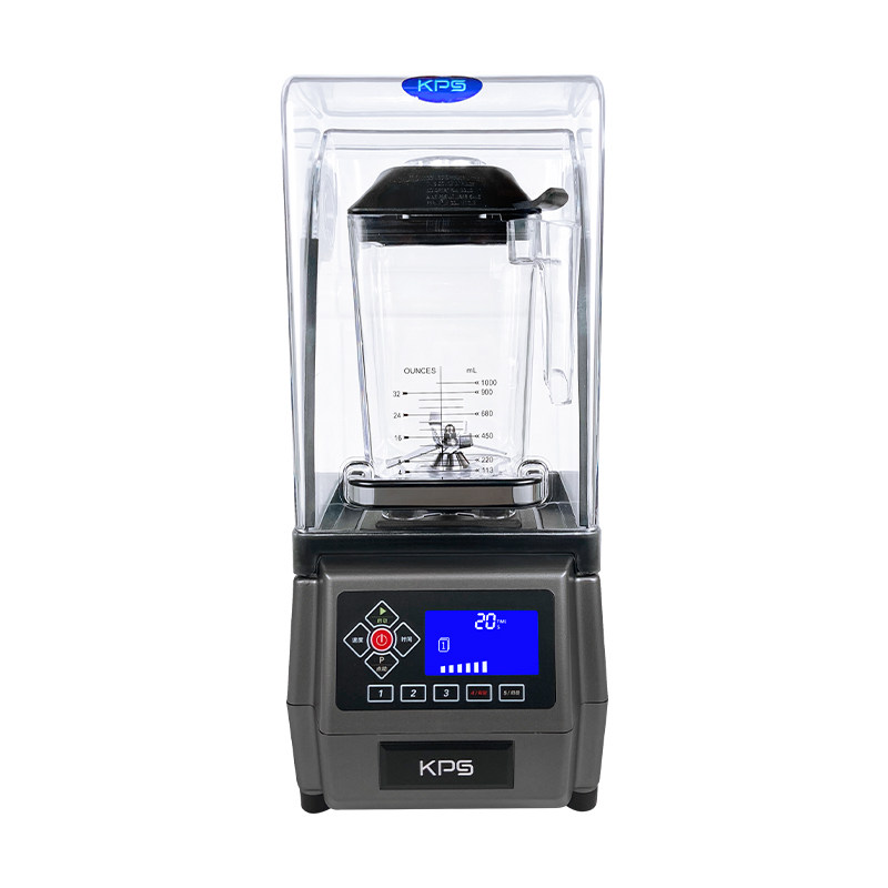 KPS祈和KS-10000带罩沙冰机奶茶店商用静音碎冰机料理机破壁机