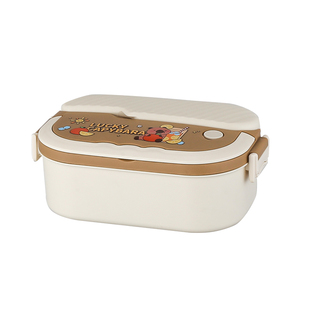 304不锈钢保温饭盒小学生专用便当盒卡通餐盘儿童分格餐盒女孩萌R
