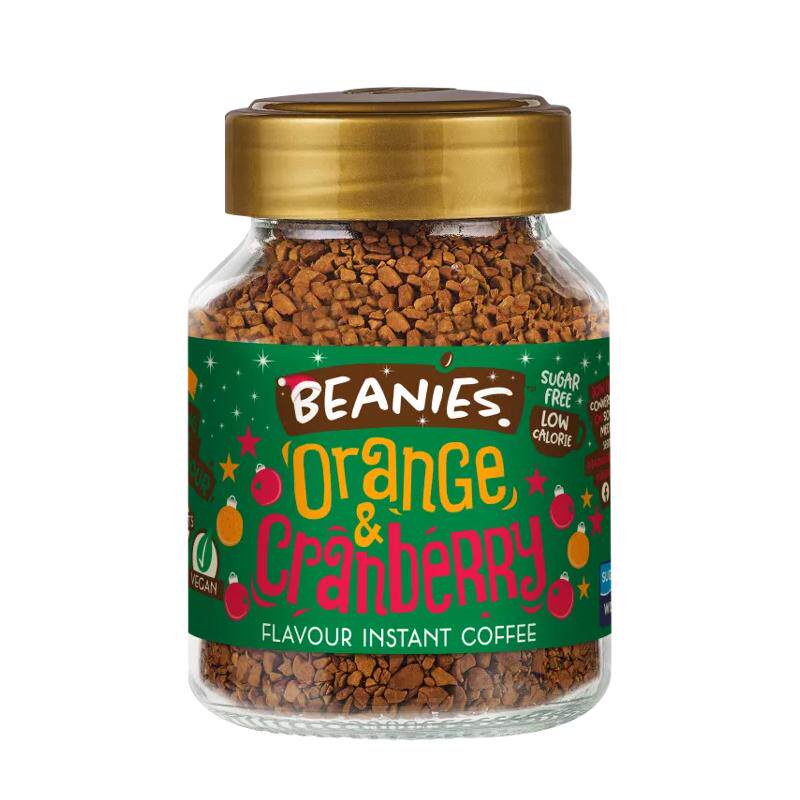 Beanies香橙蔓越莓冻干速溶咖啡