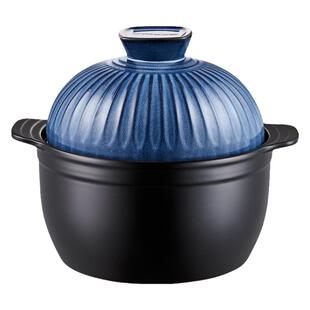 Moneta不粘锅砂锅炖煮锅炖盅家用耐高温干烧不裂陶瓷煲燃气灶专用