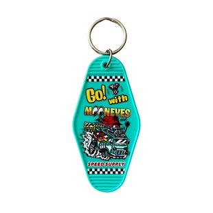 MOONEYES周边钥匙扣美式复古腰间挂件JDM包裤子挂饰行李牌月亮眼