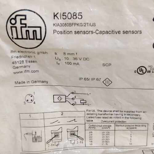 议价IFM KI5083 KI5085 KI5303 KI5082 全新原装正品易福门