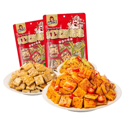 好巴食豆腐干红运满地什锦装400g