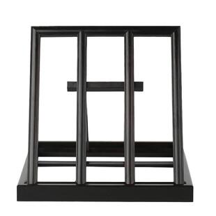 桌上简易创意书架立书架支架 木头阅读架实木制桌面毛笔书法字帖架临帖架经书立书架 红木质简约非读书神器