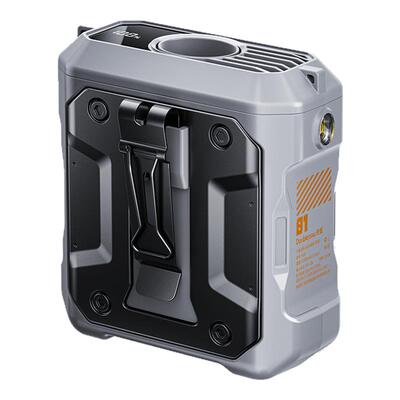 挂腰风扇充电2025新款便携式小型腰间神器强续航户外工地人外卖厨房随身挂脖挂腰户外大风力usb小风扇