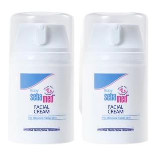 [直播]施巴婴儿倍护护面霜宝宝秋冬保湿霜润肤乳液50ml效期至26.5