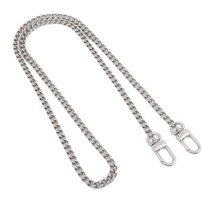 高档百搭包包链条配件银色包带子替换腋下斜挎肩带金属链子单买