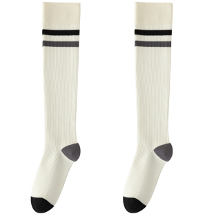 压力小腿袜子女夏专业运动瘦腿健身长筒压缩袜网球羽毛球跑步长袜