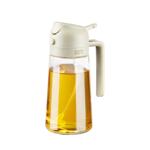 炊大皇两用油壶防漏油罐喷油壶家用玻璃酱油醋调料瓶雾化喷壶油瓶
