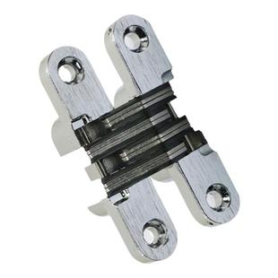 神冈18mm厚门板餐桌折叠桌隐形合页柜门电箱门十字暗铰链暗门铰