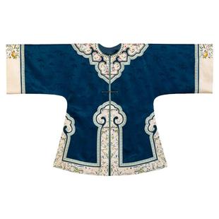 阆苑晚游丨一城风絮丨春秋真丝透孔罗香云纱如意云襟绣花原创款袍