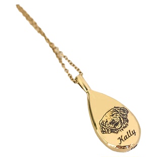 治愈系宠物纪念品订制刻照片文字祝福语骨灰毛发项链订做吊坠饰品