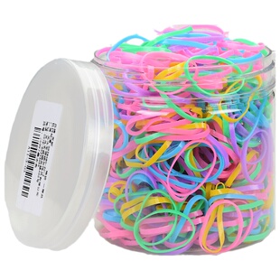 高弹力耐用女孩橡皮筋儿宽扁儿童牛皮筋强拉不断弹性好皮圈小头绳