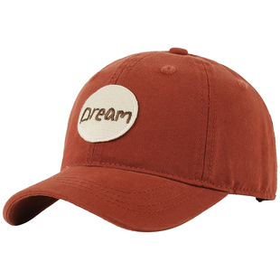 红色帽子儿童春秋棒球帽韩系男童防晒太阳帽遮阳帽女童宝宝鸭舌帽