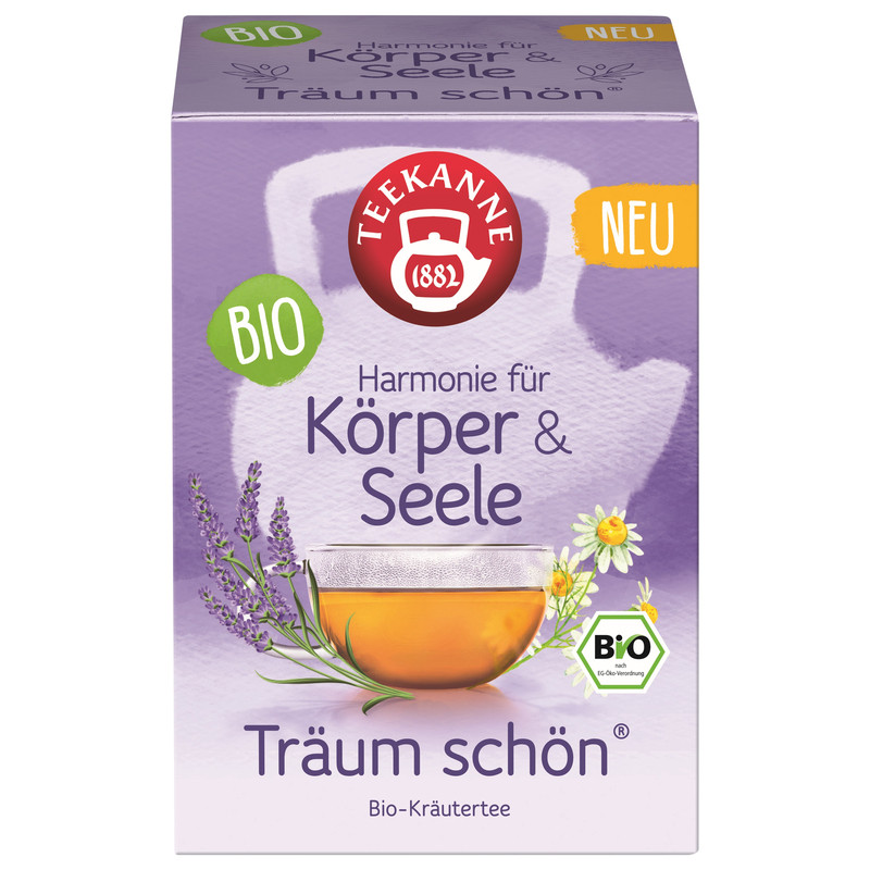teekanne薰衣草茶0咖啡因睡眠茶