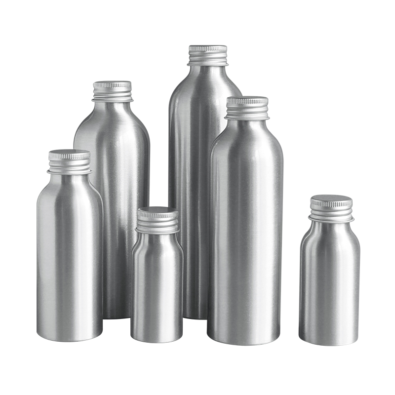 30ml.50ml.100ml.150ml.200ml.250ml铝瓶铝盖款 瓶身铝质精油分装