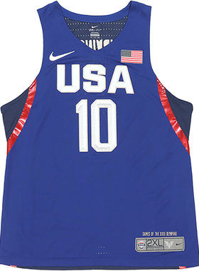 Nike/耐克正品欧文美国队10号男子运动球衣短袖749969-458