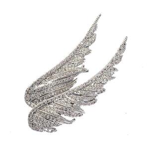 天使翅膀精致时尚高端胸针女男士情侣王一博同款胸花西装配饰别针