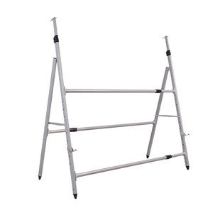 大型海报展示架可伸缩立式落地式kt板移动架子广告牌宣传展板定制