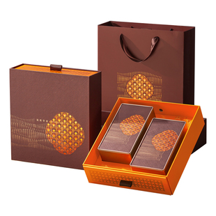 天时半斤礼盒装茶叶包装盒空礼盒泡装散茶红茶绿茶通用普洱茶盒子