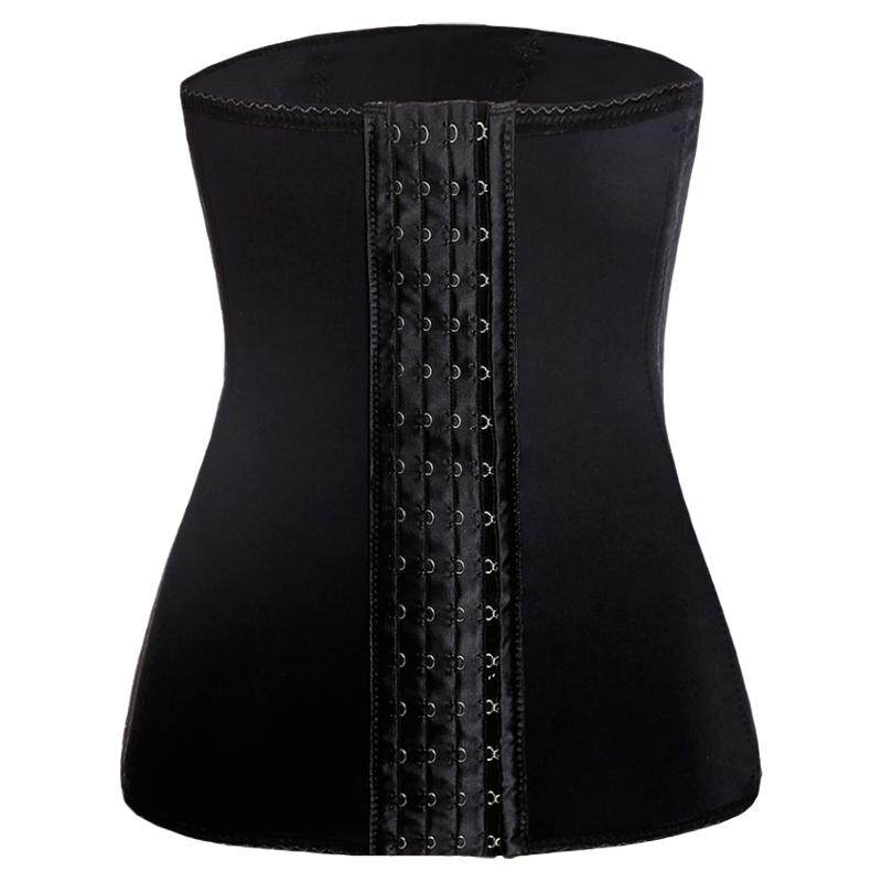 婷美婼雅排扣加强收腹带束腰瘦腰塑腹带胖mm产后收腰封减肚子