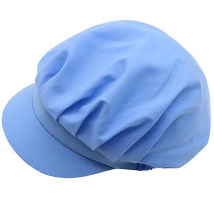 定制食品工厂工作帽子车间劳保帽厨房做饭防油烟防尘纺织女工帽