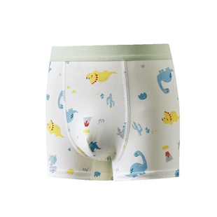 多多家男童满印内裤10A抗菌2026新款春秋儿童恐龙亲肤男孩平角裤