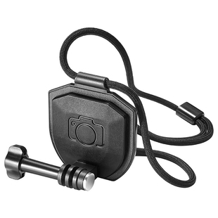 Insta影石360 Ace Pro 2运动相机隐藏式挂脖项链胸前固定快拆磁吸支架Vlog短视频拍摄第一人称视角拍摄神器