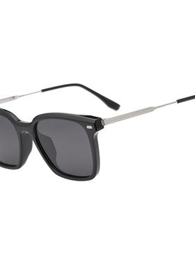 高级感方框可配有度数太阳镜男女