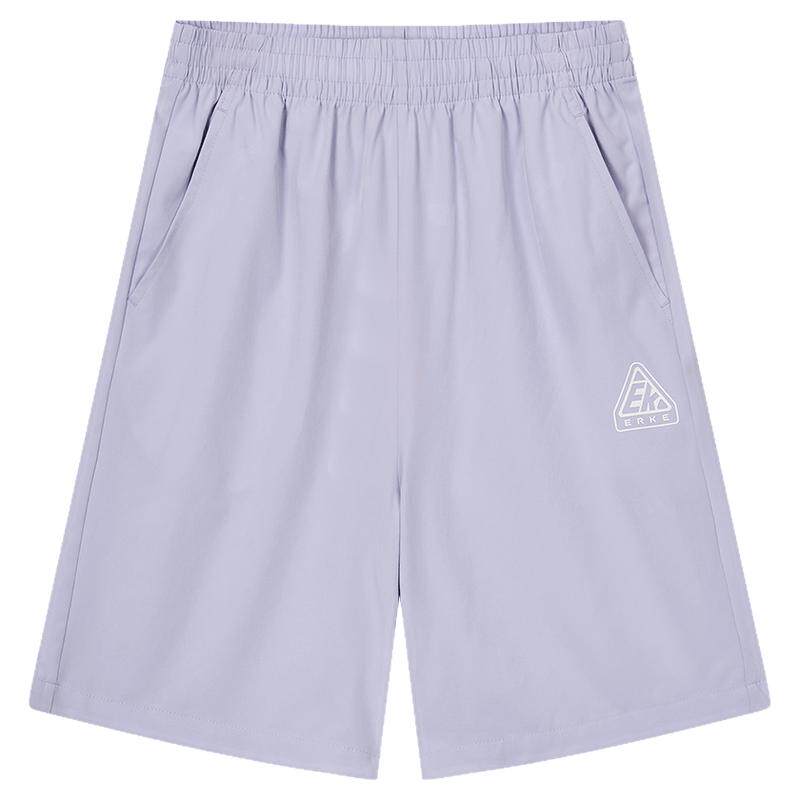 鸿星尔克童装儿童短裤运动裤女童童装新款夏季速干裤子透气五分裤