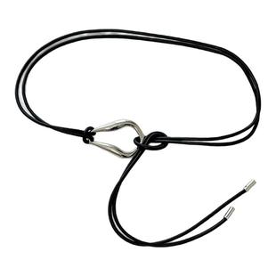 柳吴伟高级感绳子腰带女士配裙子西装衬衫收腰打结腰绳小众设计感