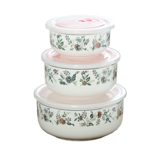 食品级无铅骨瓷可微波保鲜碗带盖泡面陶瓷碗家用食堂蒸蛋密封饭盒