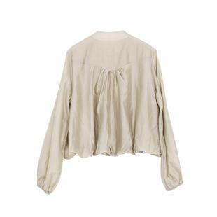 Lavinia抽绳莱赛尔天丝衬衫设计感空调小衫2025早秋新款Y53C120W